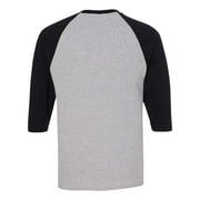 Artix - Mens Raglan Sleeve Baseball T-Shirts, up to Size 3XL - Soccer With Ball