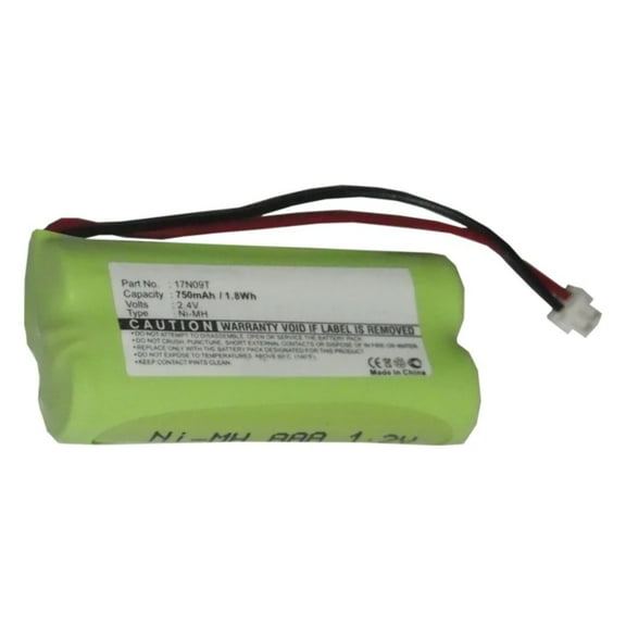 Batteries N Accessories BNA-WB-H458 Cordless Phones Battery - Ni-MH, 2.4, 750mAh, Ultra High Capacity Battery - Replacement for Audioline 08C/CP18NM, BC101276 Battery