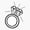 1pcs, variant on Engagement Ring Love Proposal Sticker