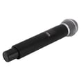 thumbnail image 1 of Micrófono VHF Inalámbrico, 2 Piezas Professional de Karaoke Karaoke Micrófono USB Recargable Hifi Cancelando Interferencia Resistente A Los Altavoces, 1 of 7