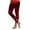Wine, variant on adviicd High Waisted Christmas Leggings for Women - Long Length Buttery Soft Yoga Pants for Workout Athletic (Watermelon Red, XL)