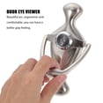 thumbnail image 1 of OUNONA Frappe de Porte en Forme d'Arc avec Trou de Perçage Alliage de Zinc 1Ensemble, 1 of 6
