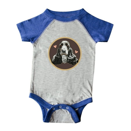 

Inktastic English Springer Spaniel Cocker Spaniel Gift Baby Girl Bodysuit