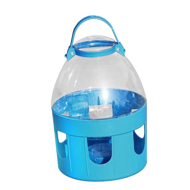Comedero y bebedero para pájaros, resistente y práctico dispensador de agua para mascotas. 4l