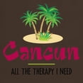 thumbnail image 3 of CafePress - Cancun Therapy T Shirt - Men's Classic Graphic Cotton T-Shirt, 3 of 4