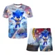 thumbnail image 5 of Camiseta de Sonic 2 para niños y niñas, traje de verano, 4-14T, estampado 3D de Sonic, camisetas de manga corta para niños, patrón de traje, 5 of 5