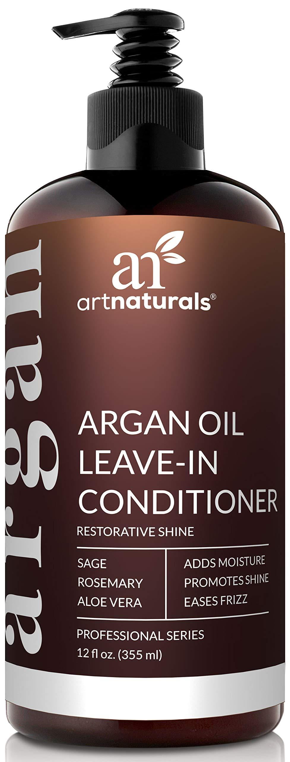 ArtNaturals Argan Oil LeaveIn Conditioner 12 oz Made with Organic