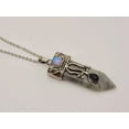 thumbnail image 6 of Natural Handmade Crystal Necklace Labradorite With Opal  Amethyst Reiki, 6 of 9
