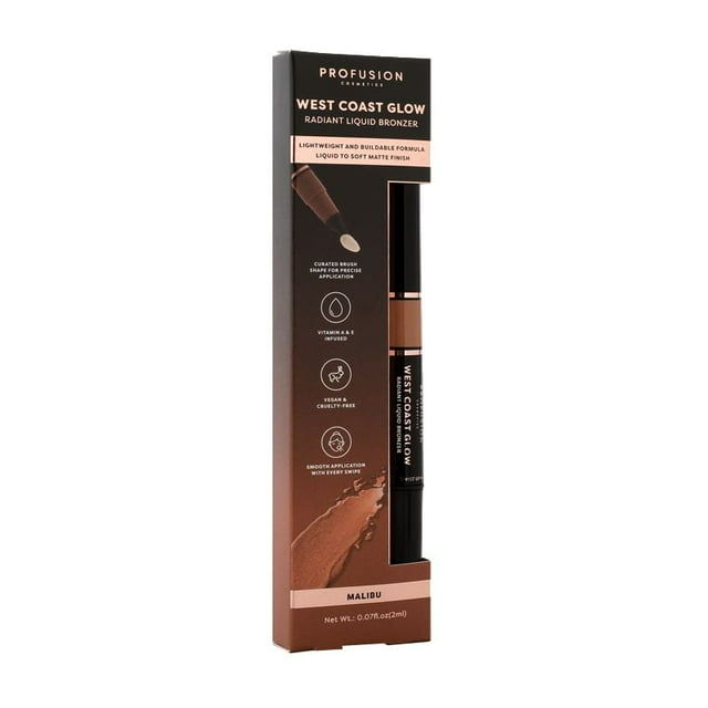 Profusion Cosmetics| Malibu Radiant Liquid Bronzer