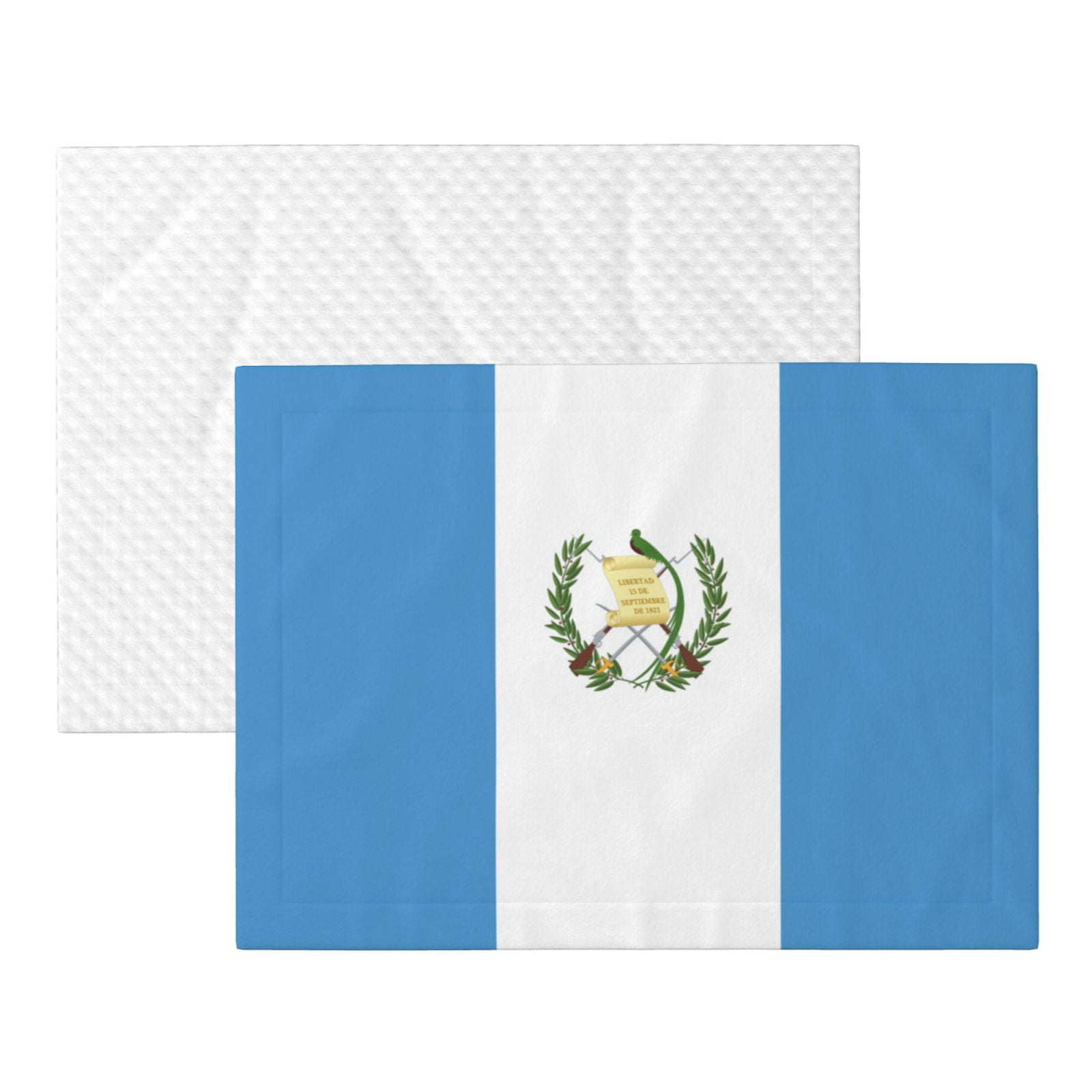 Flannel Throw Dog Blanket Flag Of Guatemala Soft Warm Print Pet Blankets for Small Dog Cat Puppy