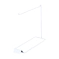 thumbnail image 1 of Soporte organizador para encimera, colgador de hierro de pie independiente moderno, soporte para ganchos para las orejas, , escaparate 1 Fila Blanco Salvador Soporte organizador de joyas, 1 of 3
