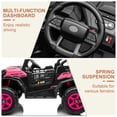 thumbnail image 5 of OTTORD 24V Ride on Cars , 4WD Off-Road Electric Cars Vehicles for Adults, Kids with Remote Control, Bluetooth, Soft Start, Spring Suspension, 5 of 9