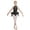 Black, variant on CHICTRY Kids Girls Sleeveless Rhinestone Ballet Dance Leotard with Feather Tutu Skirt Ballerina Outfits Jazz Latin Dancewear Red 12