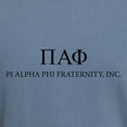 thumbnail image 3 of CafePress - Pi Alpha Phi Letters T Shirt - Mens Comfort Colors Shirt, 3 of 5