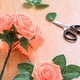 thumbnail image 5 of Flores artificiales, 25 rosas falsas con tallos y 2 hojas para decoración de fiestas, ramos de boda DIY, 5 of 5