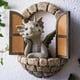 thumbnail image 3 of Estatuas De Dragón De Jardín, Encantadoras Decoraciones De Animales De Resina Resistentes A La Intemperie Para La Familia De Oficina Al Aire Libre, 3 of 8