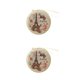 thumbnail image 4 of Jumpingount Mini lindo auricular caja torre paisaje cremallera monedero almacenamiento de llaves cartera bolsa regalo Type2 NO2 Jumpingount CBP052567, 4 of 5