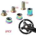 thumbnail image 4 of S SERENABLE 5 Pcs Écrous de Boulon de Plateau de Vélo Vis de Roue de Chaîne Pignons de Remplacement -Triangle Disque, 4 of 9