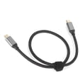 thumbnail image 3 of Cable USB 3.1 de doble cabezal, 100 W, USB C a USB tipo C macho, cable de carga rápida USB C PD 5 A, 0,5 m, 3 of 12