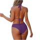 thumbnail image 5 of Traje de baño para mujer, estilo bikini de Europa y América, con efecto lavado, para mujer., 5 of 6