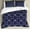 Dark Violet Blue Pearl, variant on Volleyball Duvet Cover Set, Scenery of 2 Females Competing in a Sports Field Healthy Sports, Decorative 3 Piece Bedding Set with 2 Pillow Shams, Queen Size, Night Blue Pale Green, by Ambesonne