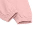 thumbnail image 4 of Eiyaclvo Boys Baggy Cargo Sweatpants Straight Leg Joggers Elastic Waisted Cinch Bottom Chino Trouser Sweat Pants with Pockets Size 4-13 Years, 4 of 5