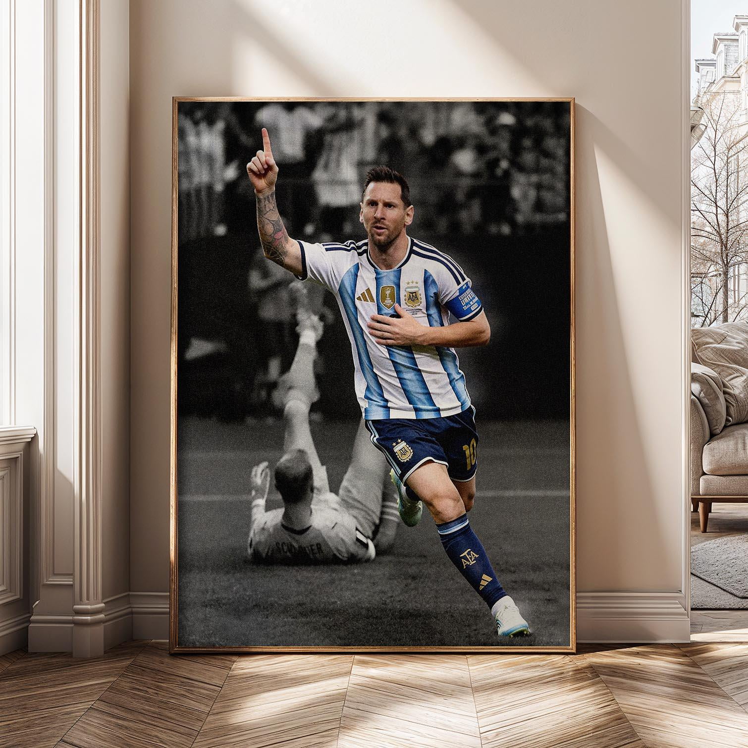 Soccer Legend Football Sports Athlete For Soccer Fan Stadium Art Sh479B Football Wall Poster , Poster Print Only