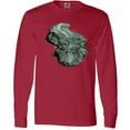thumbnail image 3 of Inktastic Lurking gator Long Sleeve T-Shirt, 3 of 5