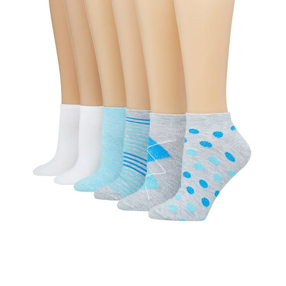 Women's ComfortBlend Lightweight Low Cut Socks - 6 Pair