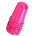 thumbnail image 4 of 2 Pcs Aluminum Alloy Bicycle Presta Valve Caps Dustproof Pink Red, 4 of 4