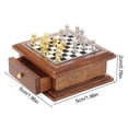thumbnail image 5 of Thinsony 1 Set Miniature Chess Scene Layout Accessory Exquisite Room Ornament Prop Checkerboard Pieces Models Scale Accessories for DIY, 5 of 5