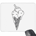 thumbnail image 1 of Tapis de Souris Antidérapant en Caoutchouc pour Biscuits au Sésame Noir Jeu Bureau, 1 of 3