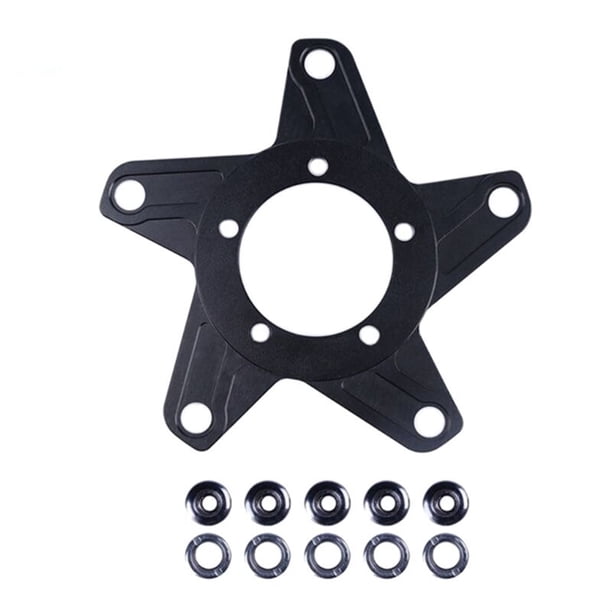 Adaptador profesional Eigraketly de bielas de aleación de aluminio 5 agujeros 130BCD