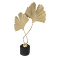thumbnail image 4 of Leaf Statue, Durable Wearable Golden Style Attractive Decorative Metal Leaf Statue  for Office, 4 of 8