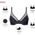 thumbnail image 4 of TRAHOO-Womens One Smooth U Lace Minimizer Bra, Underwire Full-Coverage Convertible Bra, 4 of 4