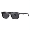 thumbnail image 5 of Small Retro Square Shades - High-Quality Polarized Lenses, Lightweight TR90 Frame, Adjustable Size, Ocean-Inspired Lens - Classic Rectangle Shape, Designed for Men, Compact Size, Unique Blots Pattern, 5 of 5