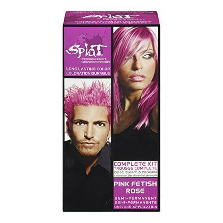Splat? Rebellious Colors, Pink Fetish, Semi-Permanent Hair ...
