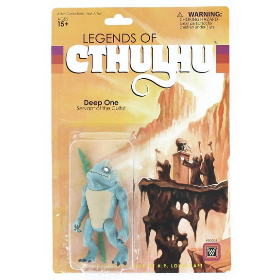 Legends of Cthulhu Deep One Retro Action Figure