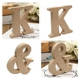 thumbnail image 1 of Letras de Madera perfecl DIY Arte Decoración Pared del Alfabeto, 1 of 8