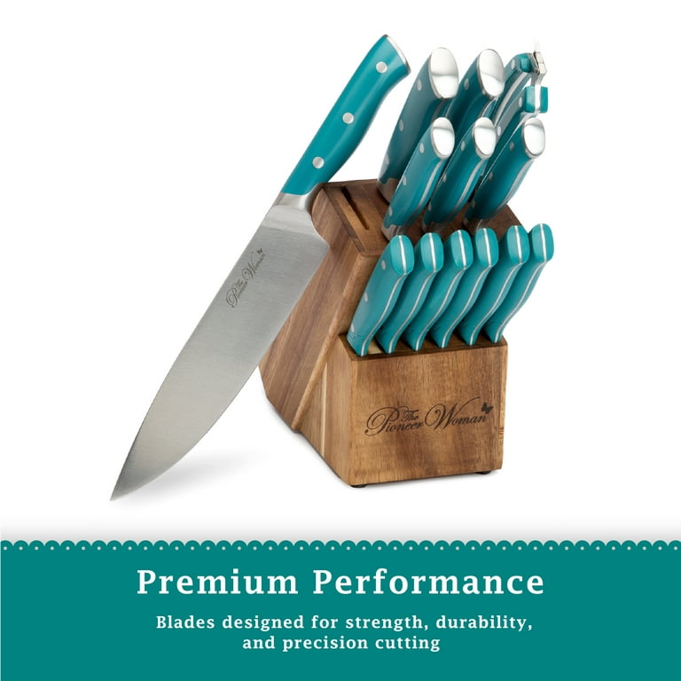 19-Piece Premium Kitchen Knife Set With Block