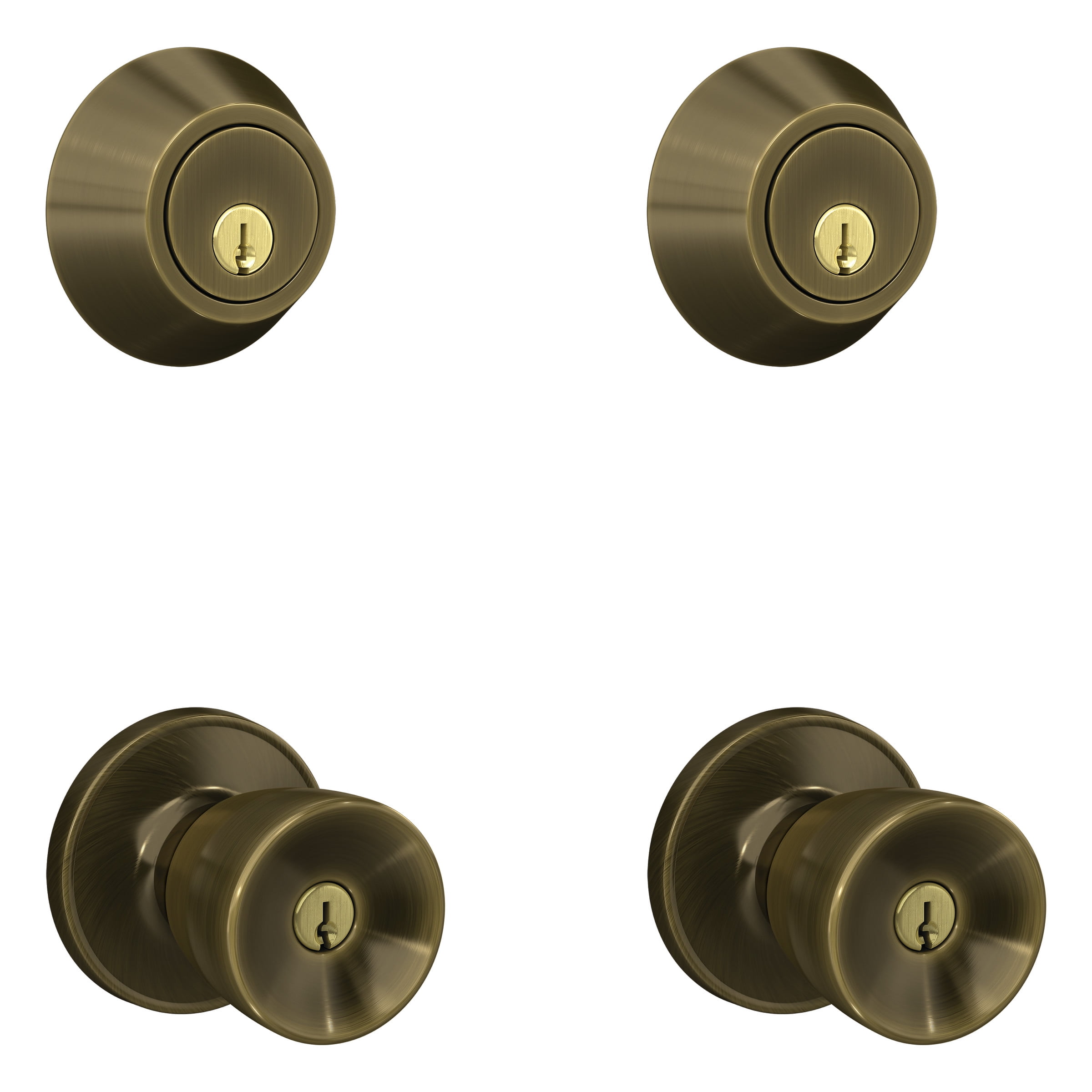 Scladge Security set door locks w/ deadbolt 