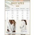 thumbnail image 5 of HOTAPEI V Neck Sweaters for Women Loose Casual Long Sleeve Pullover Sweater Solid Color Knitted Top, 5 of 6