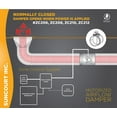 thumbnail image 5 of Suncourt ZC206 ZoneMaster 6 Inch Adjustable Angle Normally Closed Airflow Damper, 5 of 7