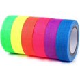 thumbnail image 1 of Fluorescent Cloth Tapes - UV Blacklight Reactive Neon Gaffer Tape for Glow Party Decorations/Holiday Supplies/Secures Cables, 1 of 4