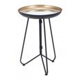 thumbnail image 5 of Mesa Lateral Kessa Muebles Foley Oro Negro, 5 of 5