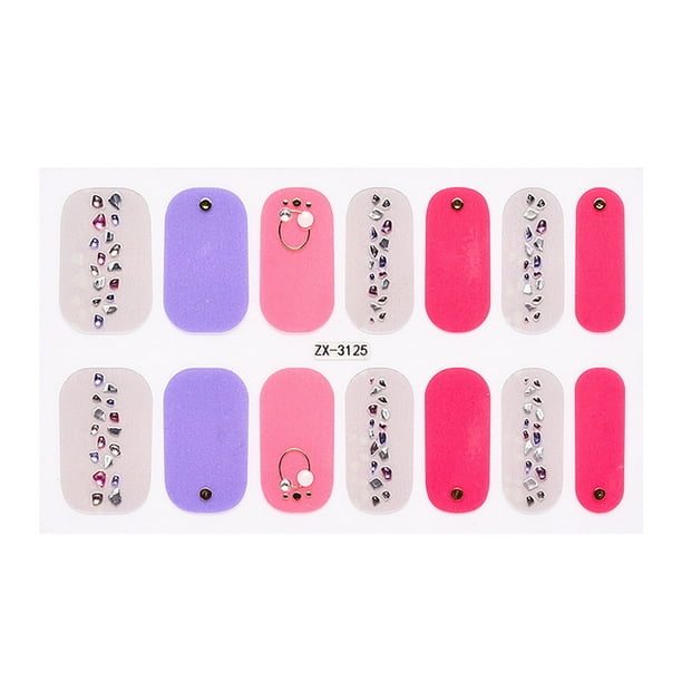 Película adhesiva para esmalte de uñas totalmente ecológica