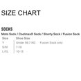 thumbnail image 4 of EVS FSN-L/XL FUSION Socks Large | X-Large Black | Hi-Viz 10 - 13, 4 of 8