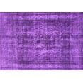 thumbnail image 1 of Ahgly Company Indoor Rectangle Oriental Purple Industrial Area Rugs, 2' x 3', 1 of 4