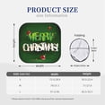 thumbnail image 3 of Naloa Merry Christmas And Santa Claus With Gifts 2 Piece Foldable Car Sun Shades, Car Windshield Sunshade, Front Window Sunshade for Car, Truck, SUV - Small, 3 of 7