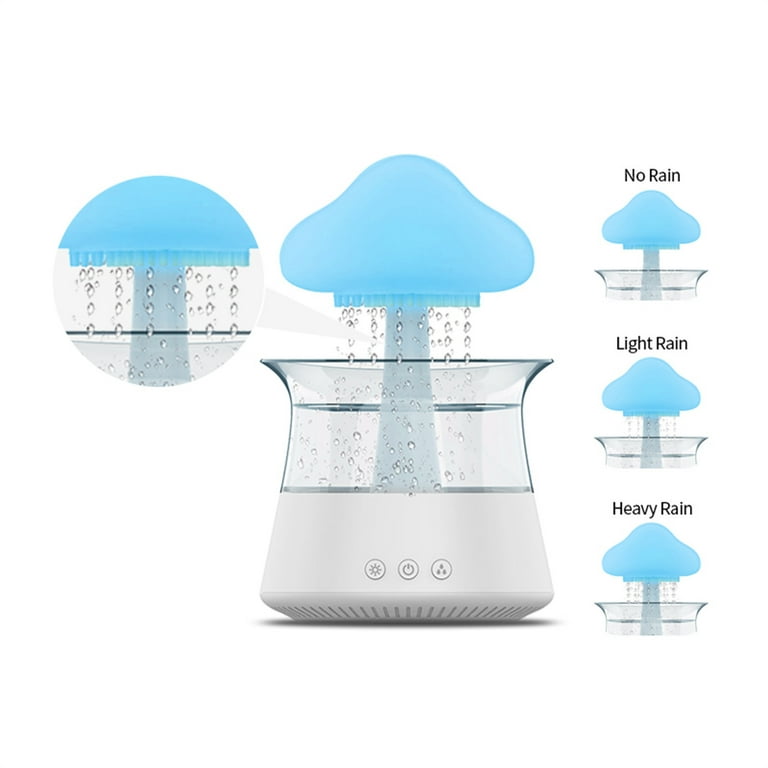  Rain Cloud Humidifier Water Drip, Zen Raining Cloud